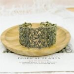 Antique Bronze Filigree Lace Open Cuff Bangle Bracelet